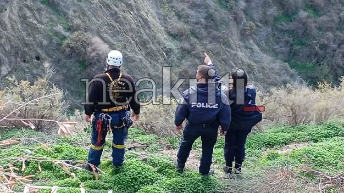 Ηράκλειο: Άνδρας έπεσε σε γκρεμό - Σε εξέλιξη η επιχείρηση διάσωσής του