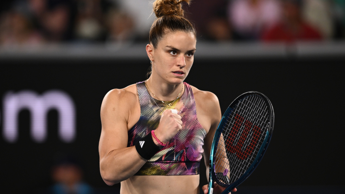 Μαρία Σάκκαρη: Την Τρίτη μετατέθηκε η πρεμιέρα της στο Australian Open λόγω βροχόπτωσης