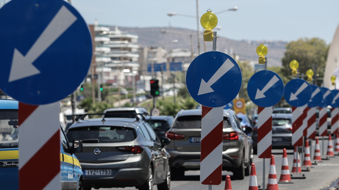 Kυκλοφοριακές ρυθμίσεις στις 11 και 12 Ιανουαρίου στη λεωφόρο Αθηνών