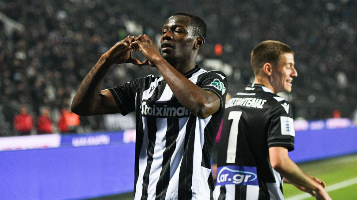 Ο ΠΑΟΚ 1-0 τον Λεβαδειακό με την ψυχή στο στόμα και λυτρωτή Καμαρά - Δείτε το γκολ