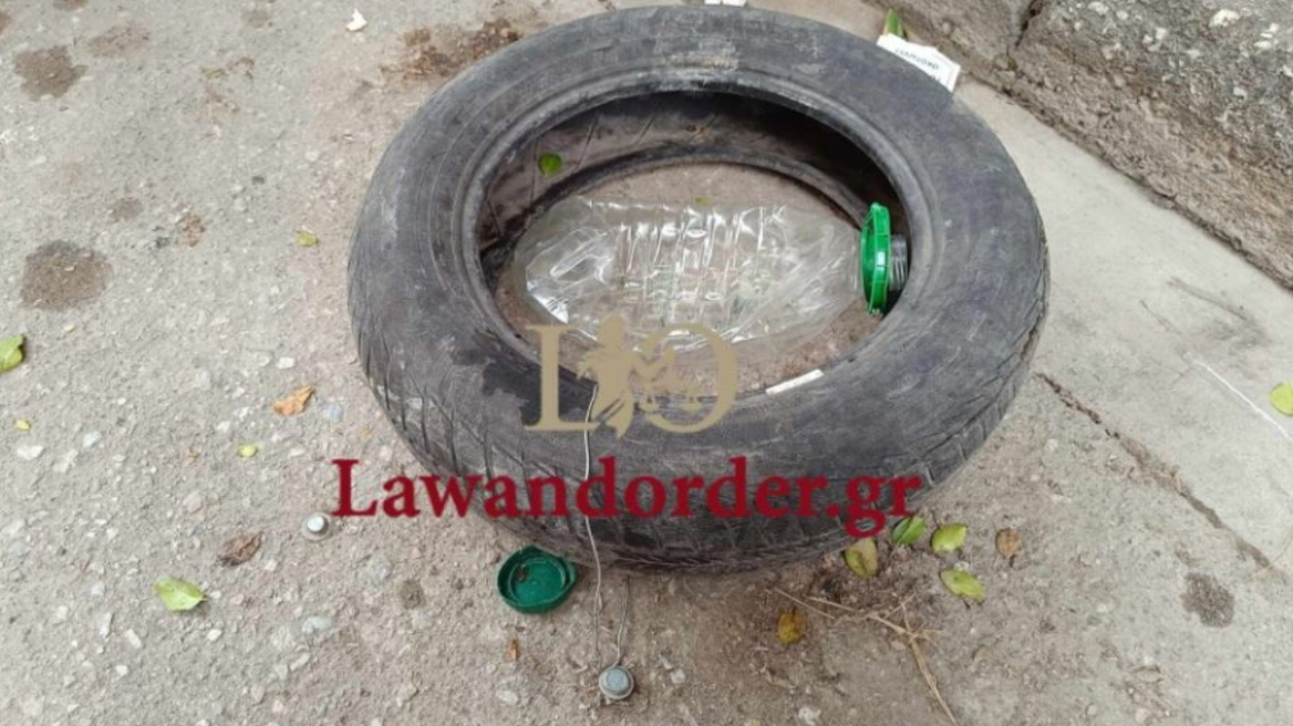 Απίθανη έμπνευση στη Λάρισα: Κάρφωσε βίδα στον δρόμο κι έδεσε ρόδα για να μην χάσει το πάρκινγκ