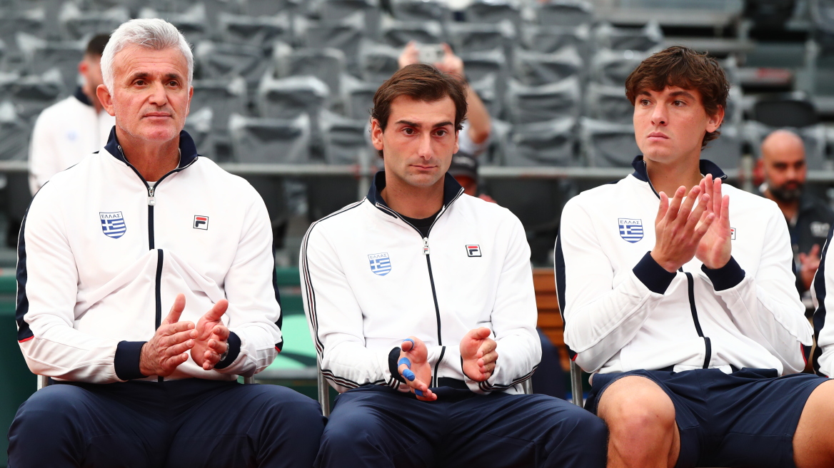 Davis Cup: Πρώτο σερβίς στη συνάντηση της Ελλάδας με την Αίγυπτο