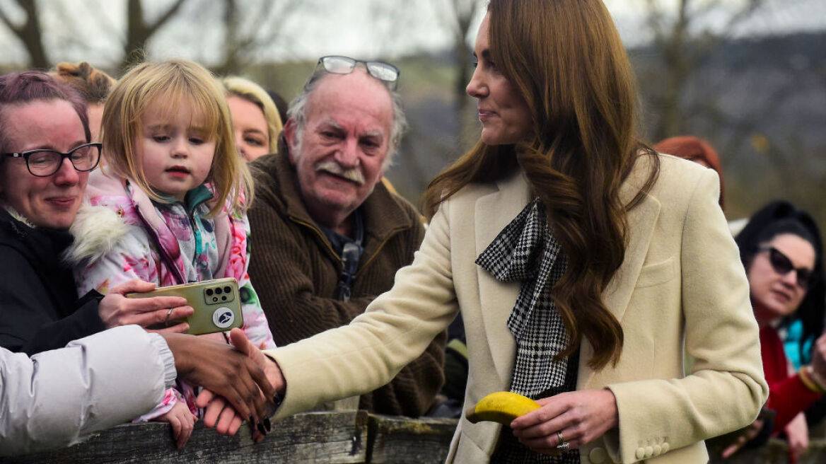 «Είσαι η πριγκίπισσα;»: Ο διάλογος της Κέιτ Μίντλετον με μικρή θαυμάστριά της (βίντεο)