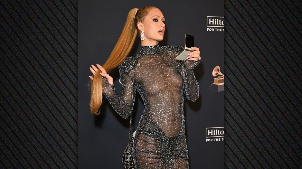 Πάρις Χίλτον: Η αποκαλυπτική εμφάνισή της στο πάρτι μετά τα Grammy