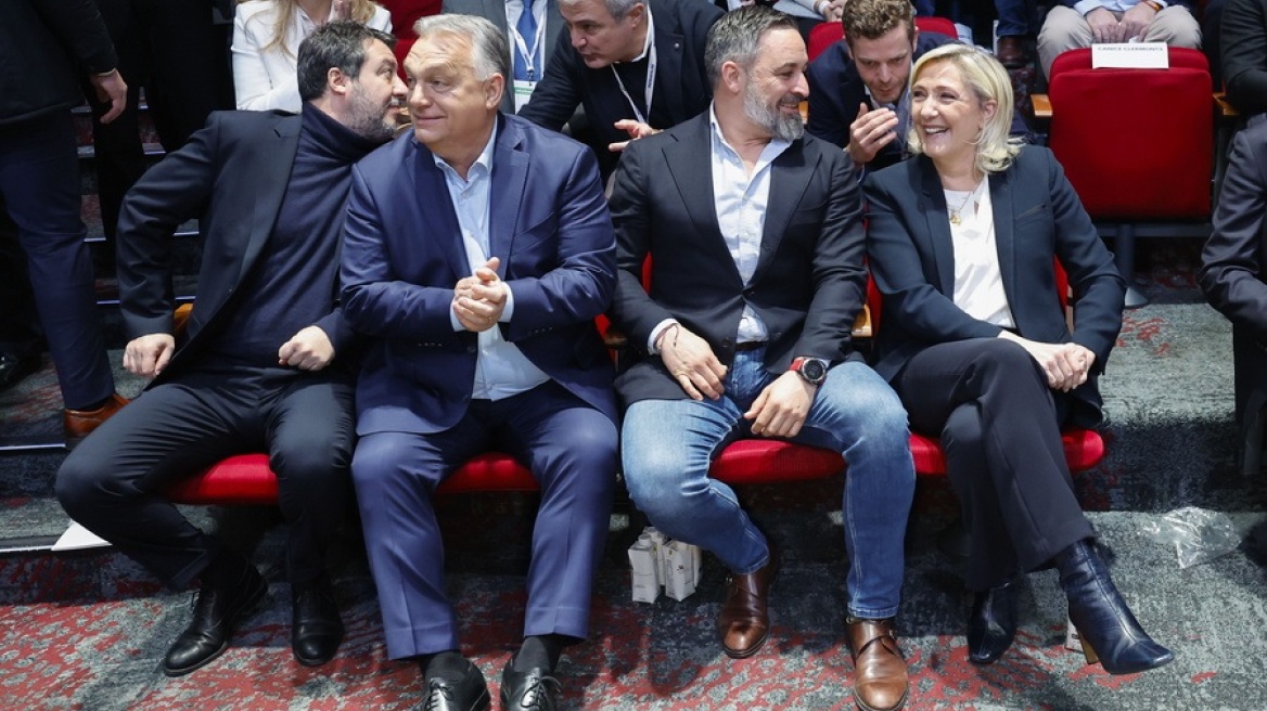 Συνάντηση Ευρωπαίων ακροδεξιών στη Μαδρίτη: Tο λάθος δεν είναι οι δασμοί του Τραμπ αλλά οι φόροι των Βρυξελλών, είπε ο Σαλβίνι