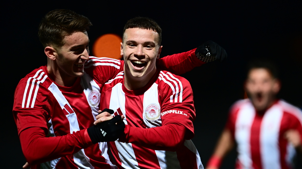 Ολυμπιακός - Τζιρόνα 1-0: Ο Πνευμονίδης τον έστειλε στους «16» του Youth League - Δείτε το γκολ 