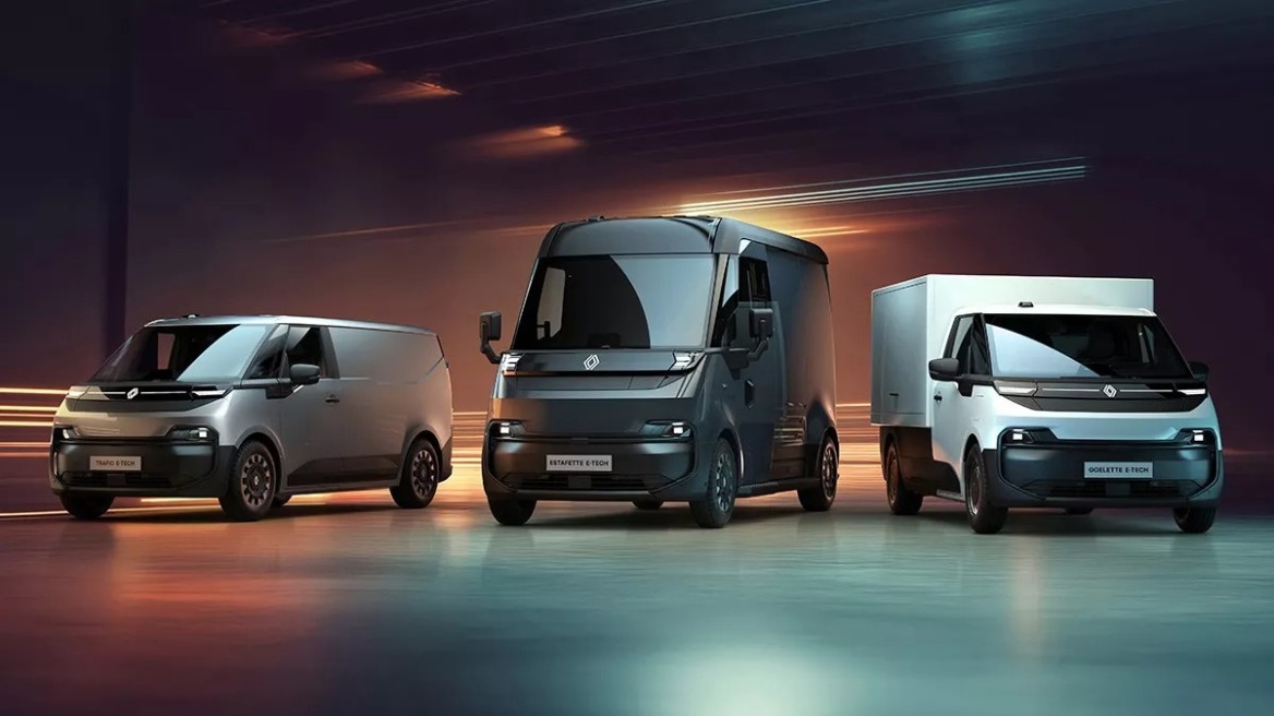 Η Renault αποκαλύπτει τα νέα επαγγελματικά van της