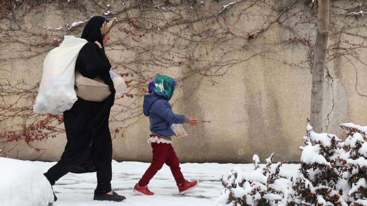 Κύμα ψύχους στο Ιράν: Κλειστές οι υπηρεσίες και τα σχολεία σε Τεχεράνη και πάνω από 20 επαρχίες