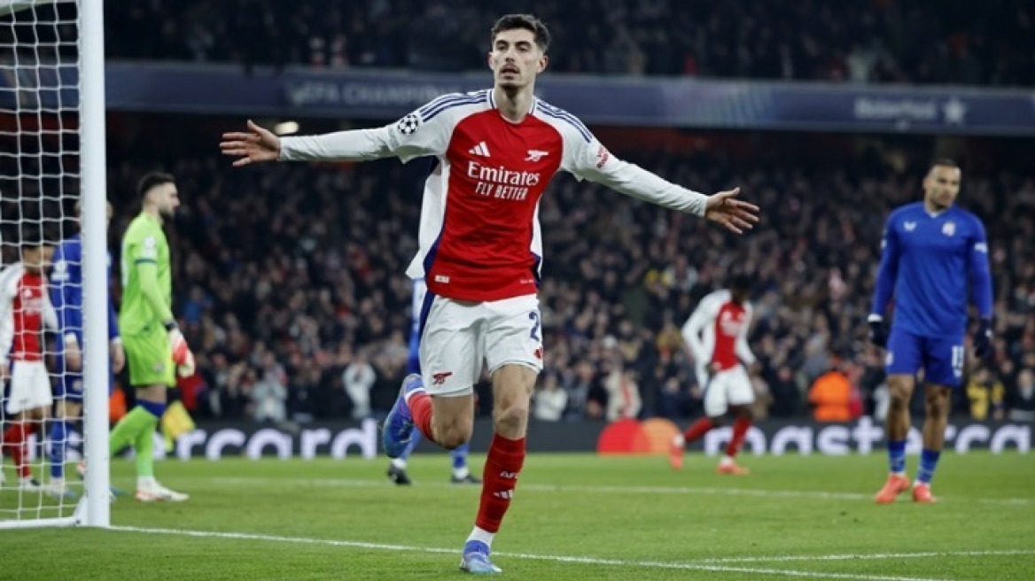 Πλήγμα για την Άρσεναλ, ο Χάβερτς χάνει το υπόλοιπο της σεζόν!