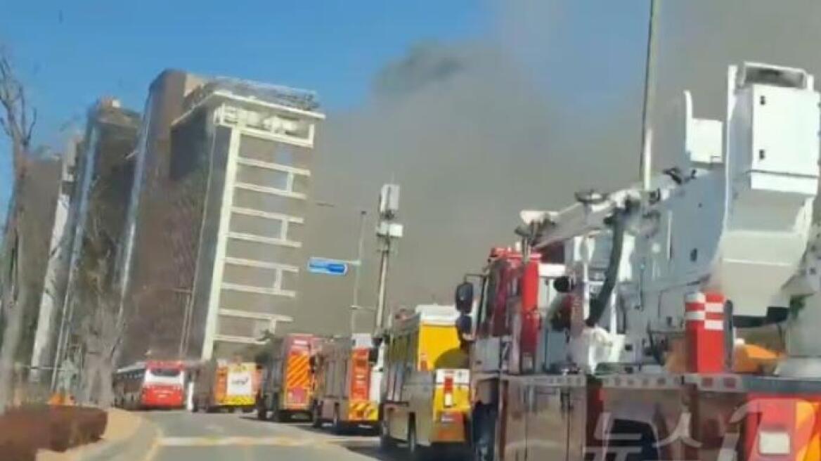 Νότια Κορέα: Πυρκαγιά σε εργοτάξιο υπό ανέγερση ξενοδοχείου, τουλάχιστον 6 νεκροί