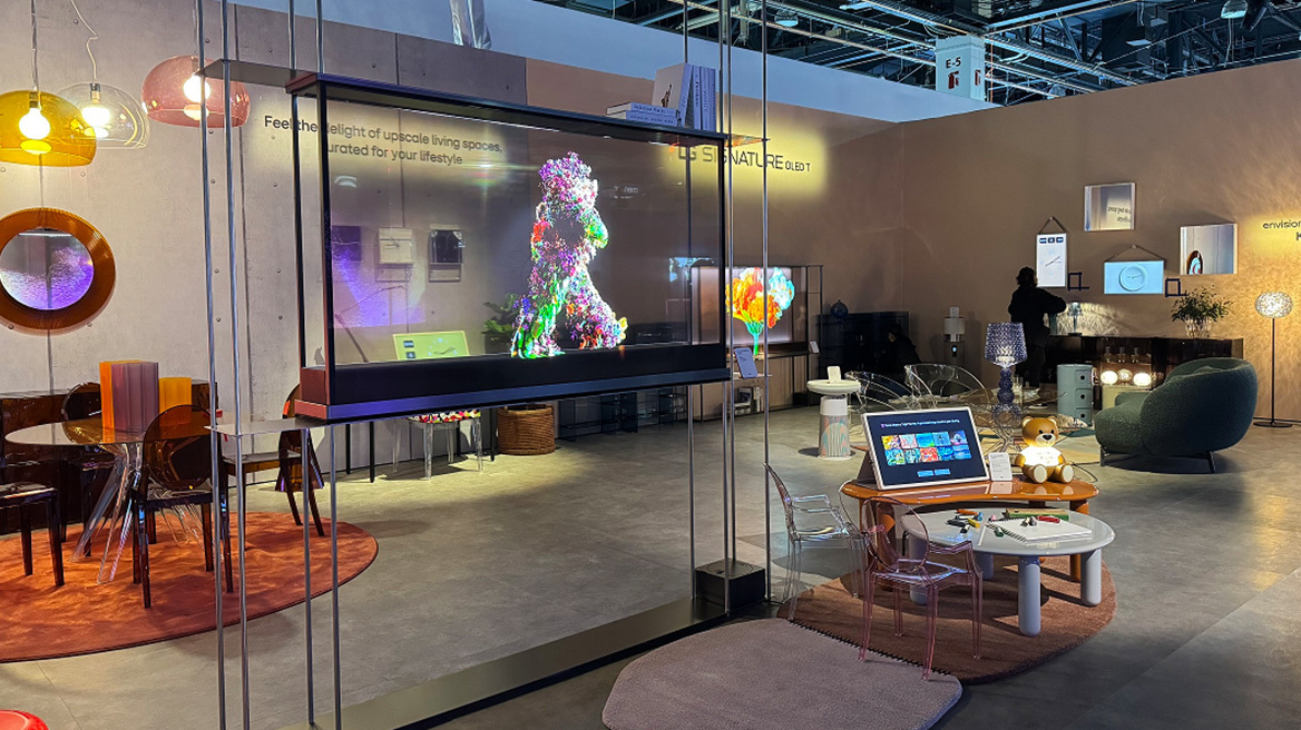 Τεχνολογία και Design στη διάφανη και ασύρματη Oled της LG