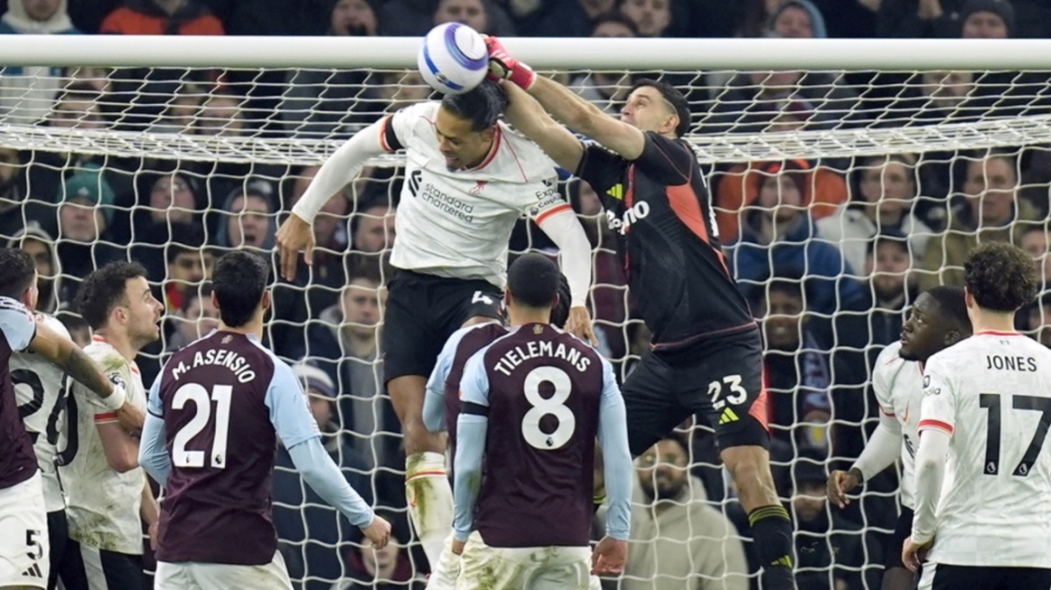 Premier League: Άφησε βαθμούς στο «Villa Park» η Λίβερπουλ, 2-2 με την Άστον Βίλα - Δείτε τα γκολ