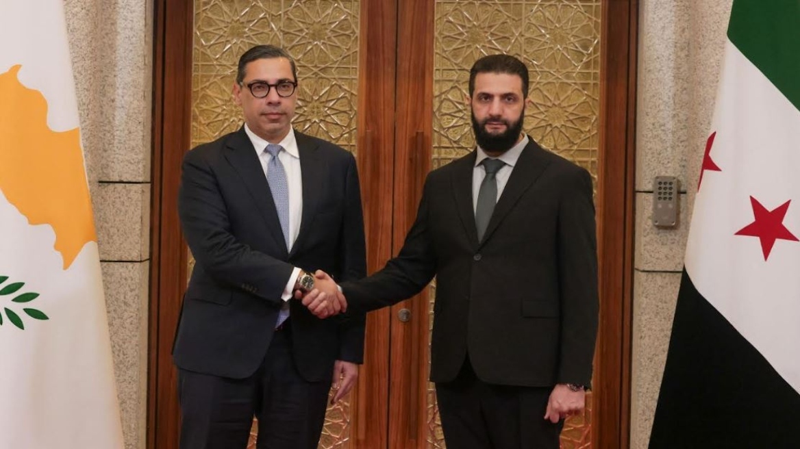 Κύπριος ΥΠΕΞ μετά την συνάντηση με τον Αχμέντ αλ Σαρά: Να συνδράμουμε σε μια θετική προοπτική για τη Συρία