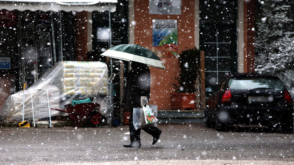 Το Σάββατο η πιο κρύα μέρα της κακοκαιρίας Coral, συνεχίζονται οι χιονοπτώσεις - Βροχές προβλέπει τις επόμενες μέρες ο Μαρουσάκης