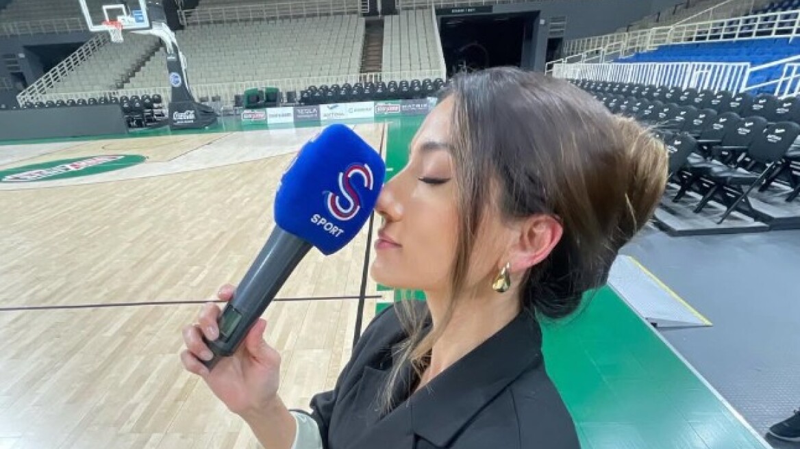 Ντενίζ Ακσού: Η Τουρκάλα δημοσιογράφος ανέβασε βίντεο από το ΟΑΚΑ και δηλώνει ανυπόμονη για την επανέναρξη της Euroleague