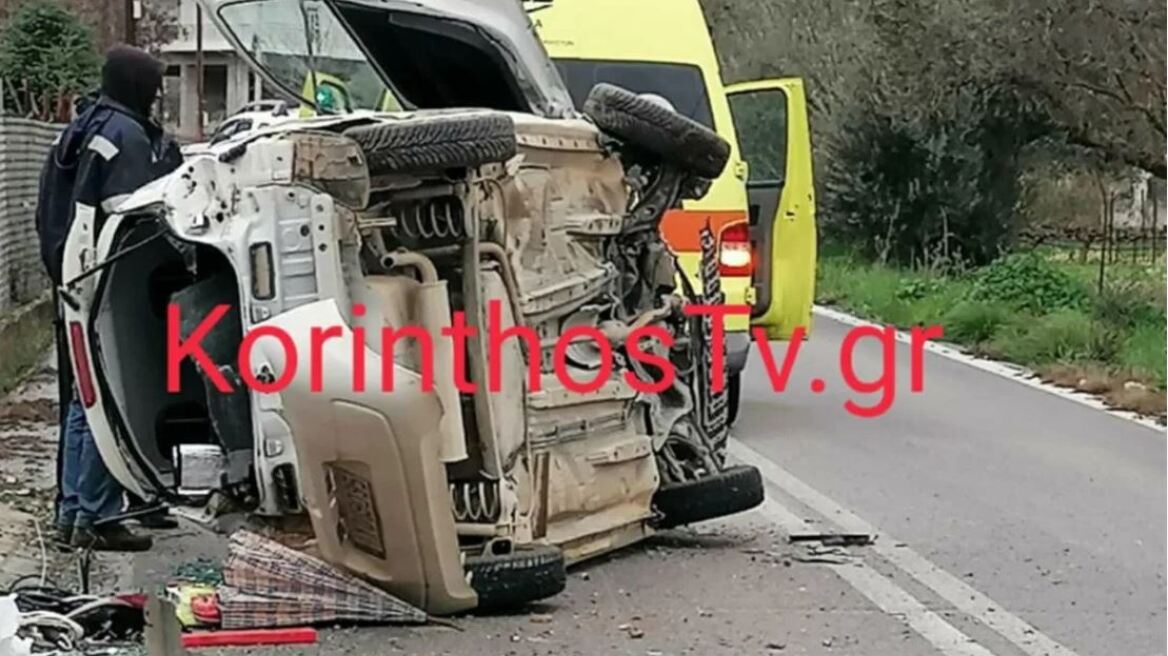 Τραγωδία στη Νεμέα: Tροχαίο δυστύχημα με μια νεκρή και έναν τραυματία - Βίντεο και φωτογραφίες