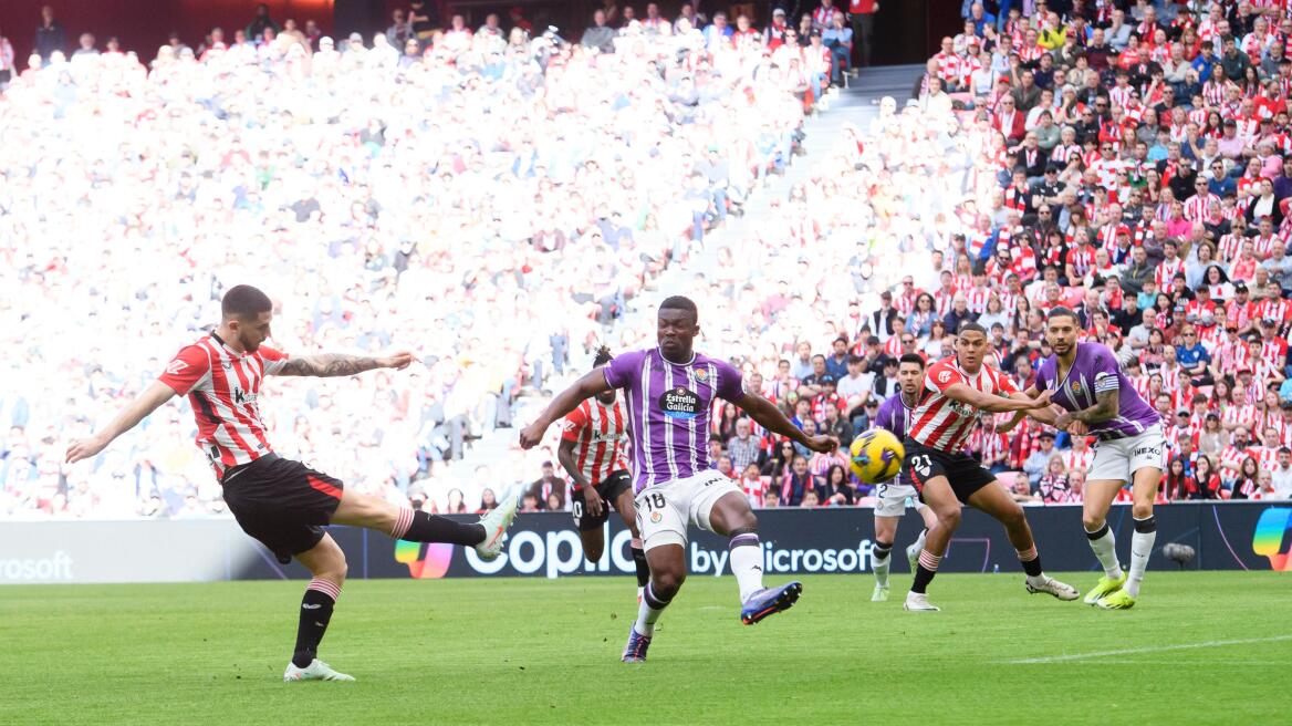 La Liga, Μπιλμπάο-Βαγιαδολίδ 7-1: «Επτάστερη» η ομάδα του Βαλβέρδε, βλέπει ακόμη και τίτλο - Δείτε βίντεο