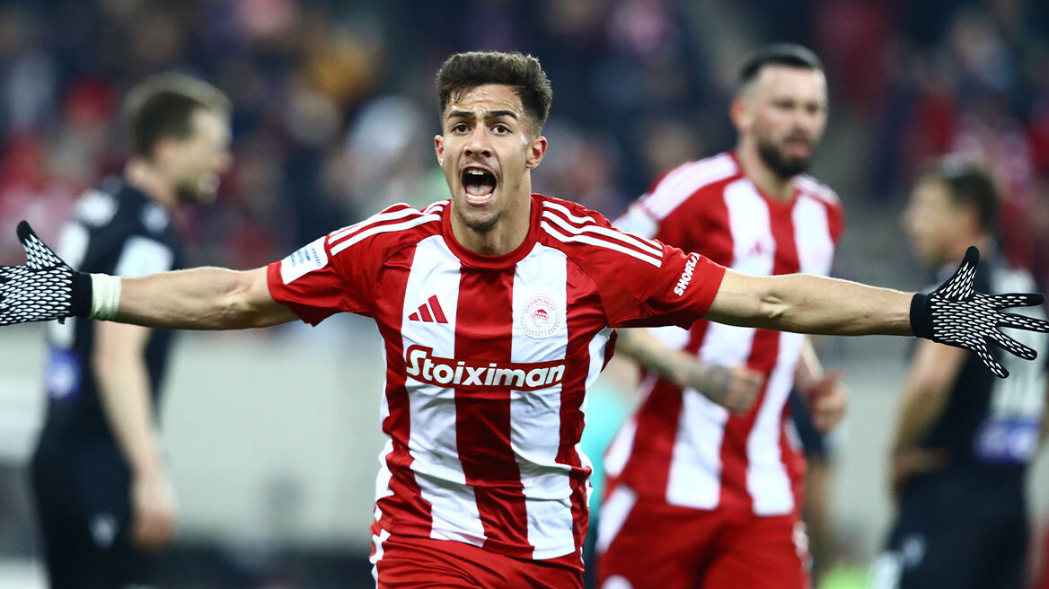 Ολυμπιακός - ΠΑΟΚ 2-1: Τρίποντο κορυφής στον Πειραιά - Δείτε τα γκολ 