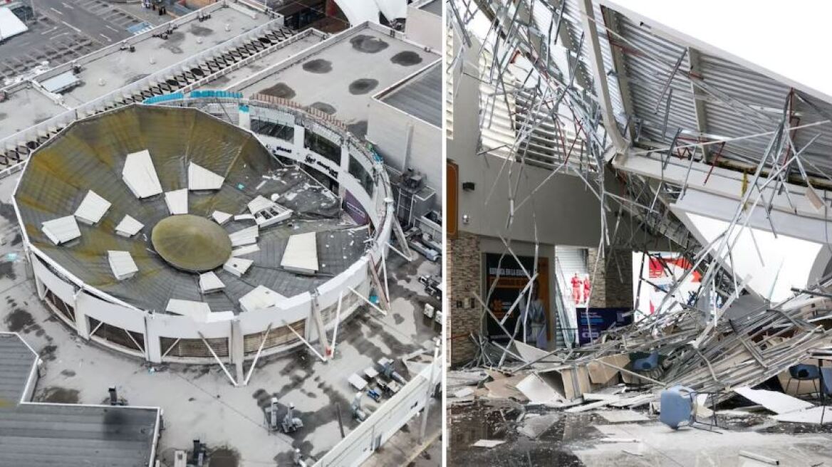 Συγκλονιστικά βίντεο δείχνουν το χάος και την κατάρρευση της οροφής στο εμπορικό κέντρο στο Περού -Έξι νεκροί, 78 τραυματίες