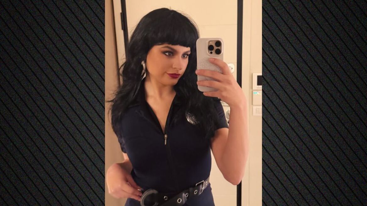 Δανάη Παππά: Η εμφάνισή της με στολή αστυνομικού σε μασκέ πάρτι 