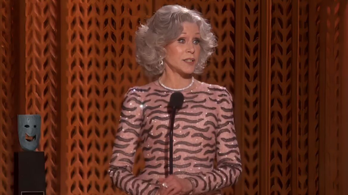 Τζέιν Φόντα: O λόγος της στα βραβεία SAG - Η woke κουλτούρα σημαίνει απλά ότι νοιάζεσαι για τους άλλους ανθρώπους