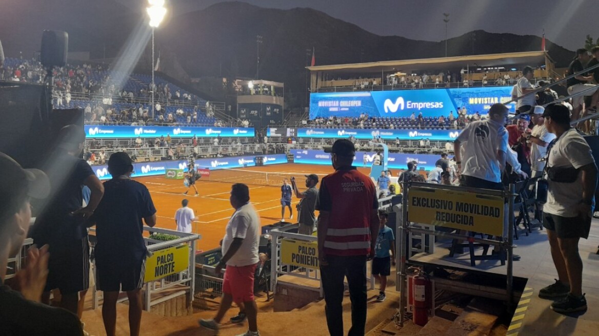 Χάος στο Chile Open: Μπλακ άουτ, απαγόρευση κυκλοφορίας και διακοπή αγώνων