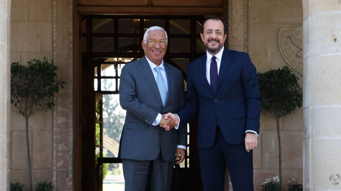 Τηλεφωνική επικοινωνία του Αντόνιο Κόστα με τον Νίκο Χριστοδουλίδη