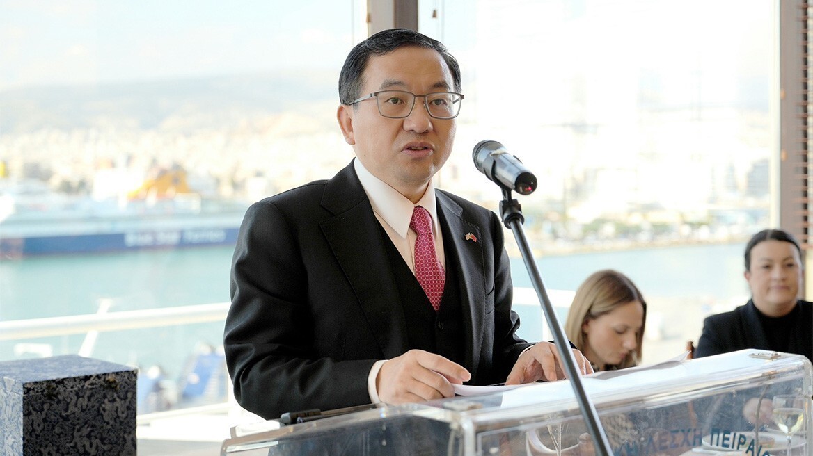 Κινέζος πρέσβης: Εντυπωσιακό κάλεσμα προς την ελληνική ναυτιλία για μεγαλύτερη συμμετοχή στις εισαγωγές και εξαγωγές της Κίνας