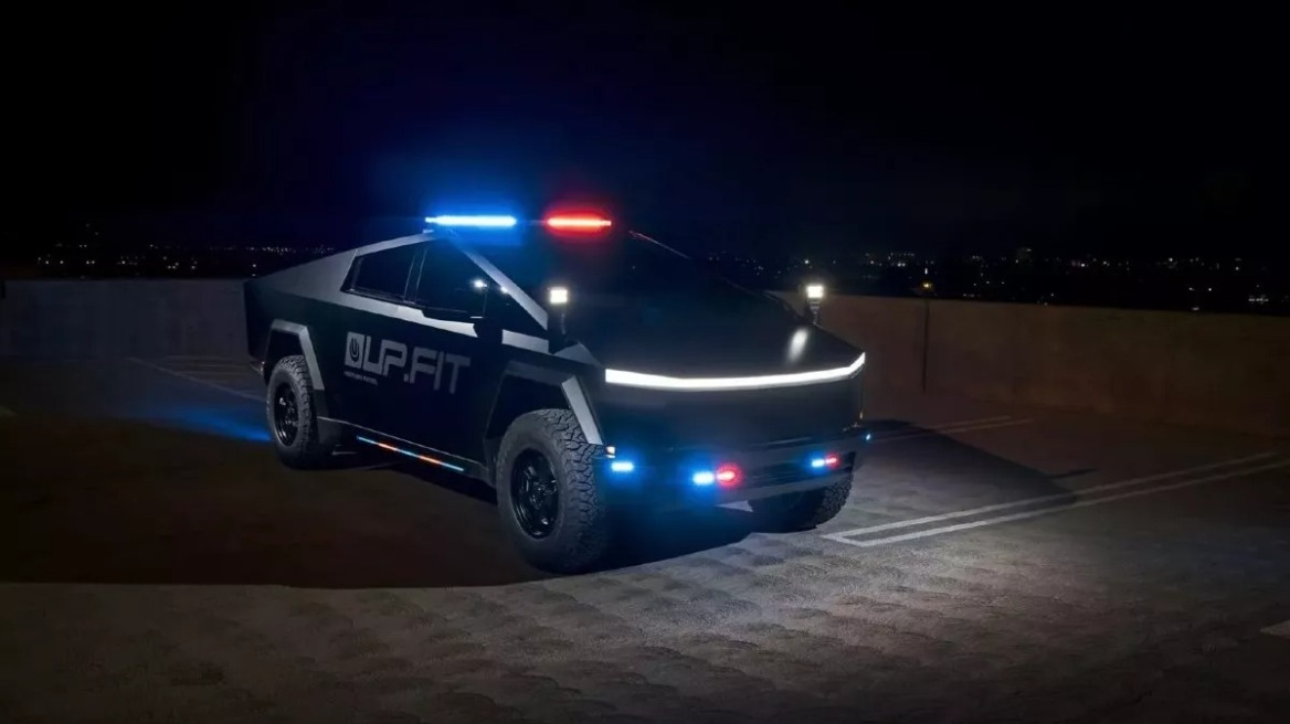 Το Tesla Cybertruck στις υπηρεσίες του Νόμου