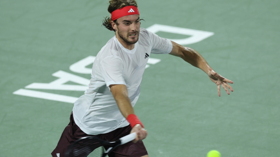 Ο Τσιτσιπάς 2-0 τον Γκρίκσπουρ και προκρίθηκε στον τελικό του Dubai Tennis Championships