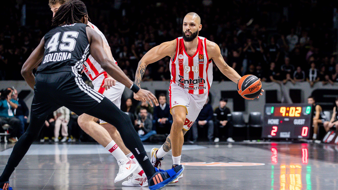 Βίρτους-Ολυμπιακός 70-92: Σταθερά στην κορυφή με επίδειξη δύναμης μέσα στην Μπολόνια