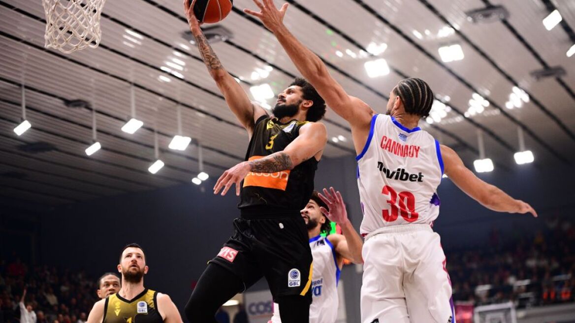 Πανιώνιος - ΑΕΚ 75-80: Έκανε τα εύκολα... δύσκολα, αλλά αγκάλιασε την 3η θέση