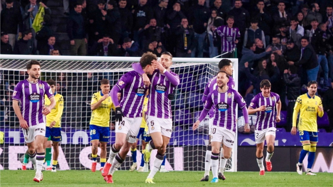 La Liga: Το ισόπαλο 1-1 για Βαγιαδολίδ και Λας Πάλμας δεν βολεψε κανέναν - Δείτε τα γκολ