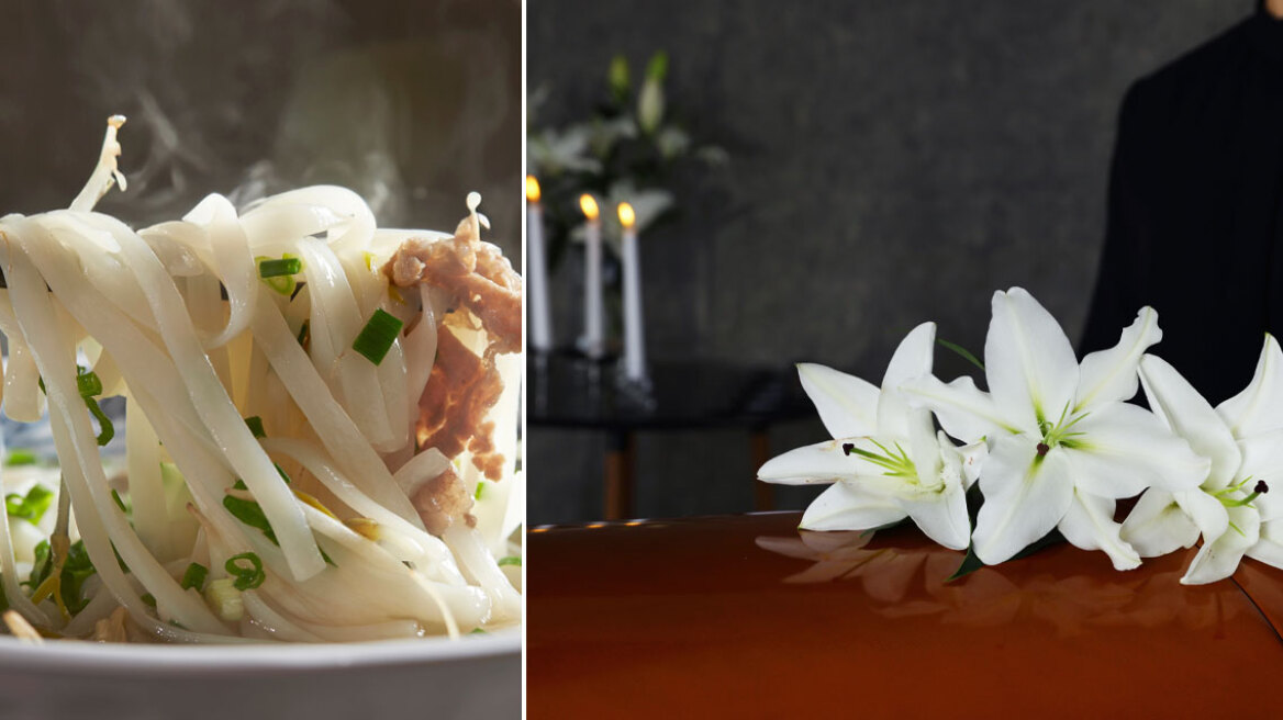 Η νέα viral «τρέλα» της Κίνας: Κάνουν ουρές για noodles σε γραφείο τελετών