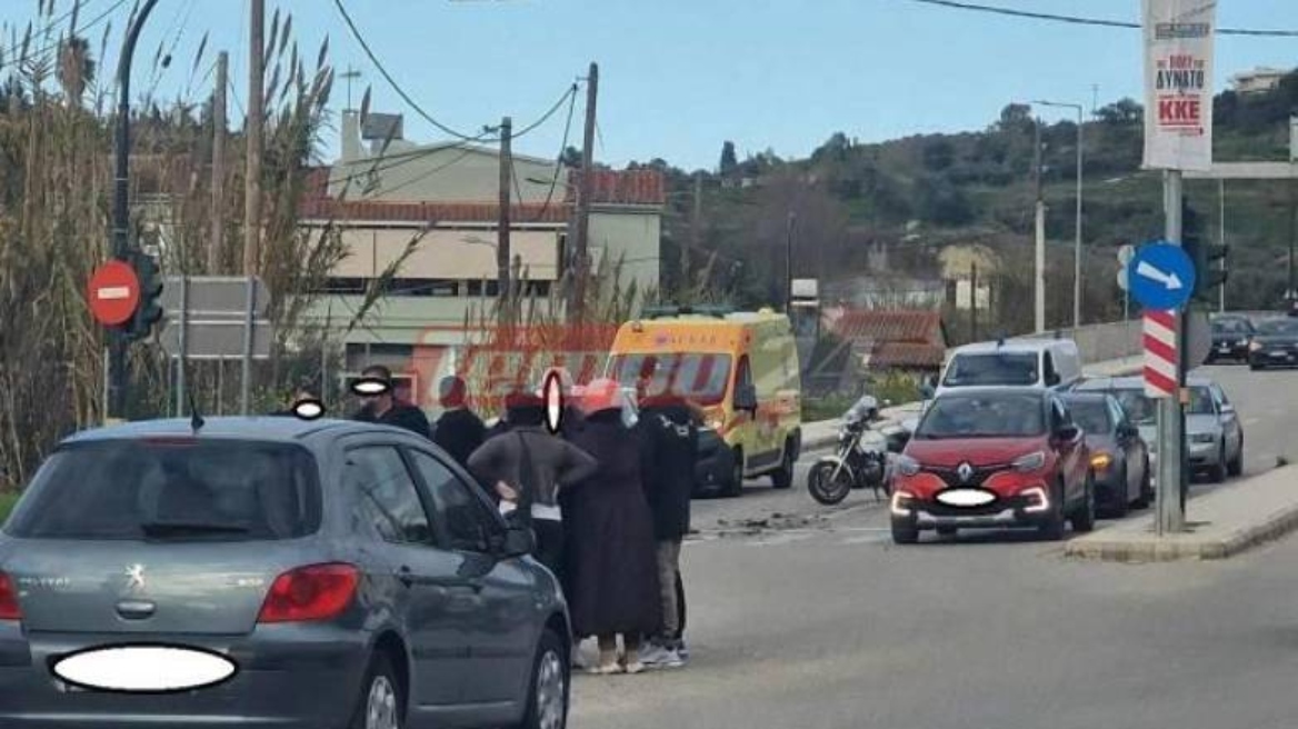 Καραμπόλα με τρία οχήματα στην Πάτρα - Τραματίστηκε μια γυναίκα 