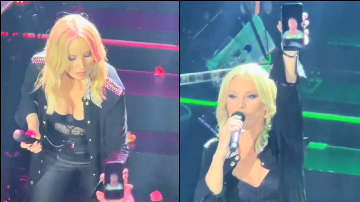 Θαμώνας έδωσε στην Πέγκυ Ζήνα το κινητό του με τη φωτό του Ναν και εκείνη τραγούδησε το «Δεν θα πας πουθενά» (vid)