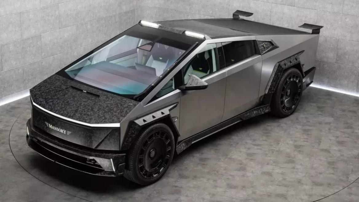 Το εκκεντρικό Tesla Cybertruck της Mansory