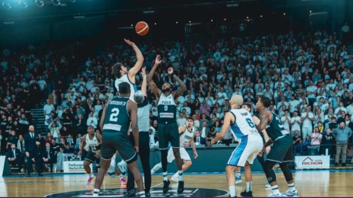 FIBA Europe Cup, Φρίμπουργκ-ΠΑΟΚ 62-62: Ισοπαλία στην Ελβετία και όλα θα κριθούν στη Θεσσαλονίκη