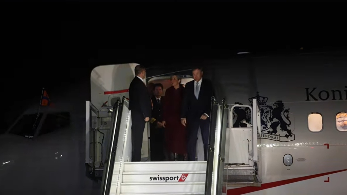  Βασιλιάς της Ολλανδίας: Έφτασε στην Κύπρο πιλοτάροντας το βασιλικό αεροσκάφος