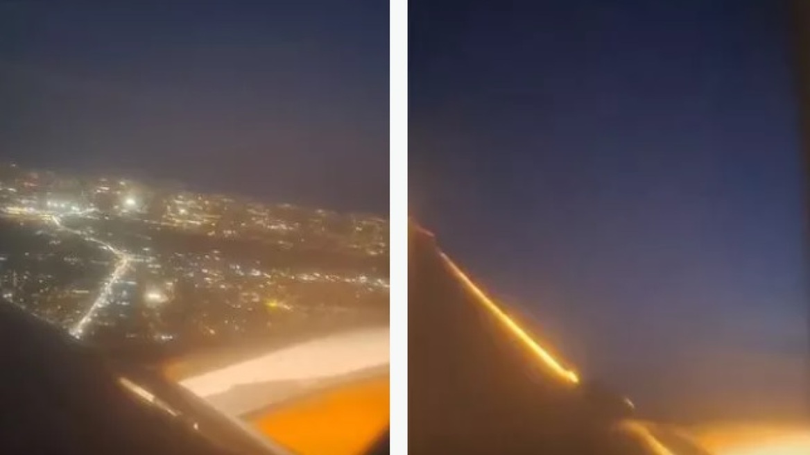 Η στιγμή της έκρηξης σε κινητήρα αεροσκάφους που ήταν στο αέρα - Λίγα λεπτά αφότου απογειώθηκε από το Βουκουρέστι