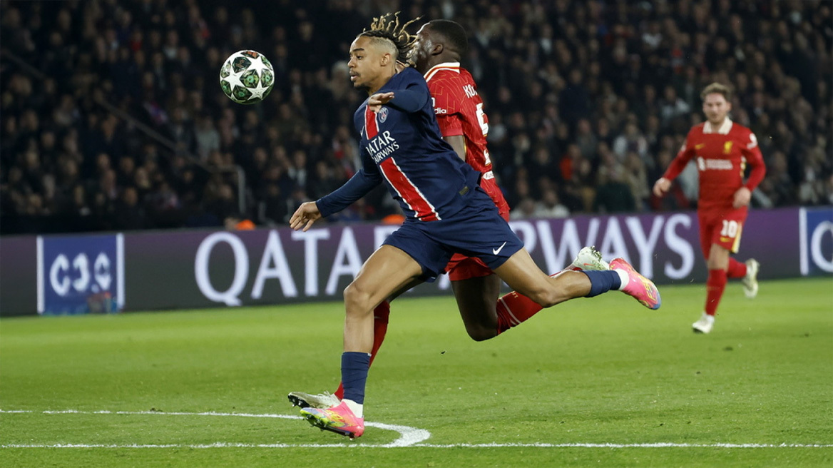 Champions League: «Τσαμπουκάς» του Φαν Ντάικ με τον τεχνικό διευθυντή της Παρί στο ημίχρονο - Δείτε βίντεο