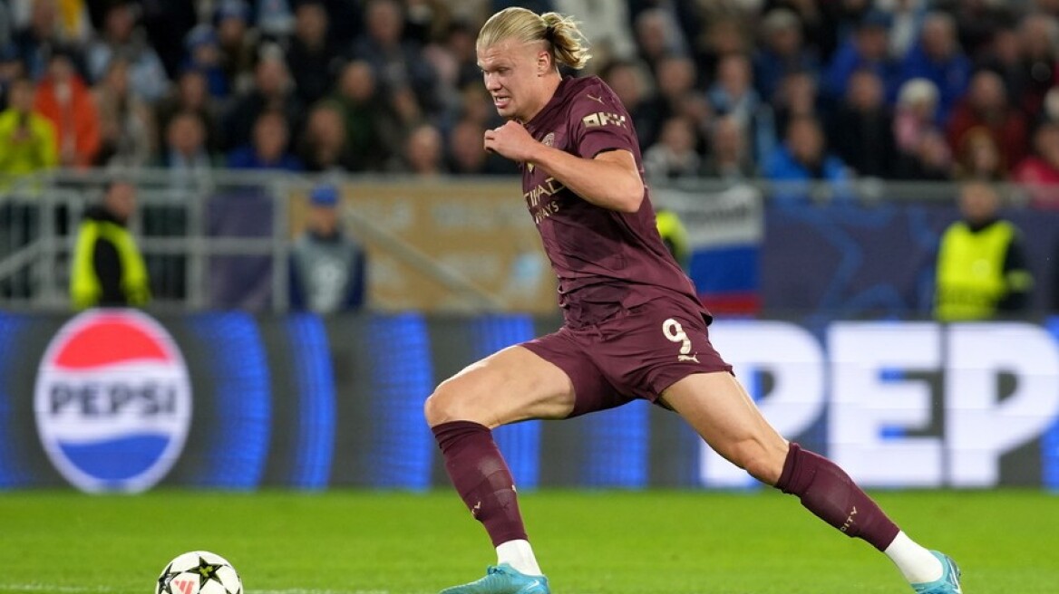 Ο Χάαλαντ ήταν ο ταχύτερος παίκτης στο φετινό Champions League - Ποιους άφησε πίσω του