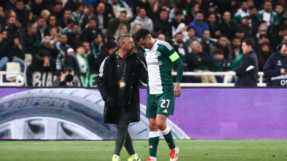 Παναθηναϊκός: Τρεις εβδομάδες εκτός ο Κώτσιρας