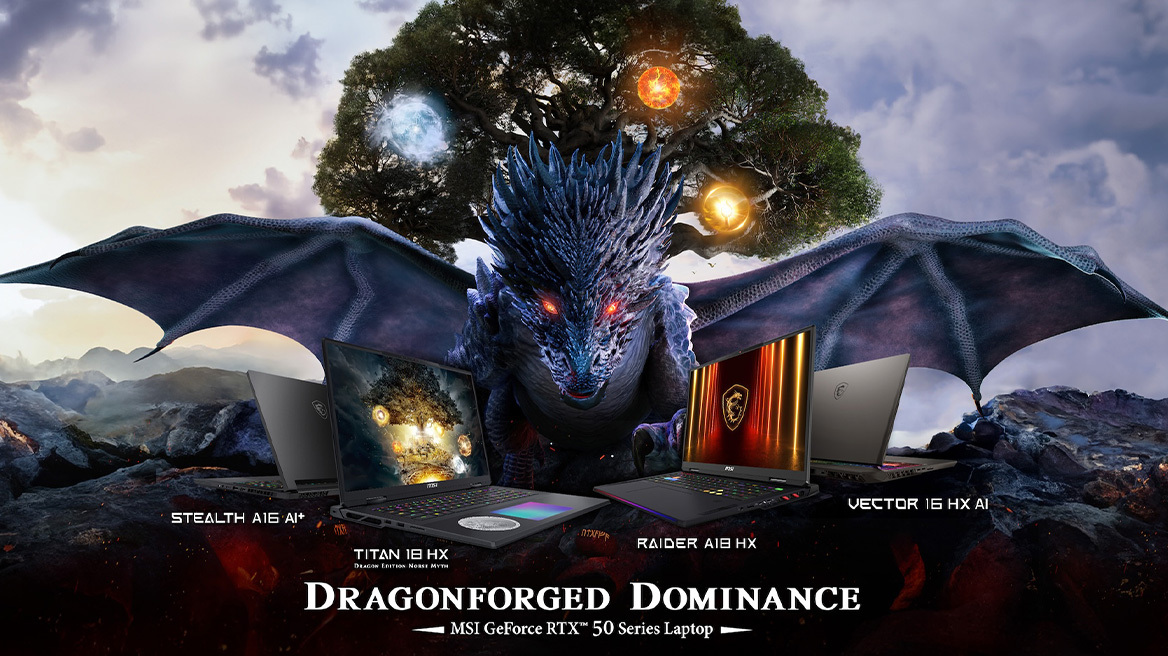 MSI Laptops με GeForce RTX 50: Αποκλειστικές προσφορές και έκπτωση έως 200€
