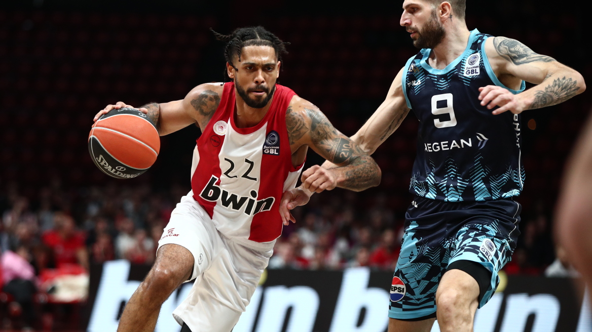 Ολυμπιακός - Κολοσσός 95-76: Ο «καυτός» Ντόρσεϊ έσβησε τα κεράκια για τα 100α γενέθλια - Βίντεο