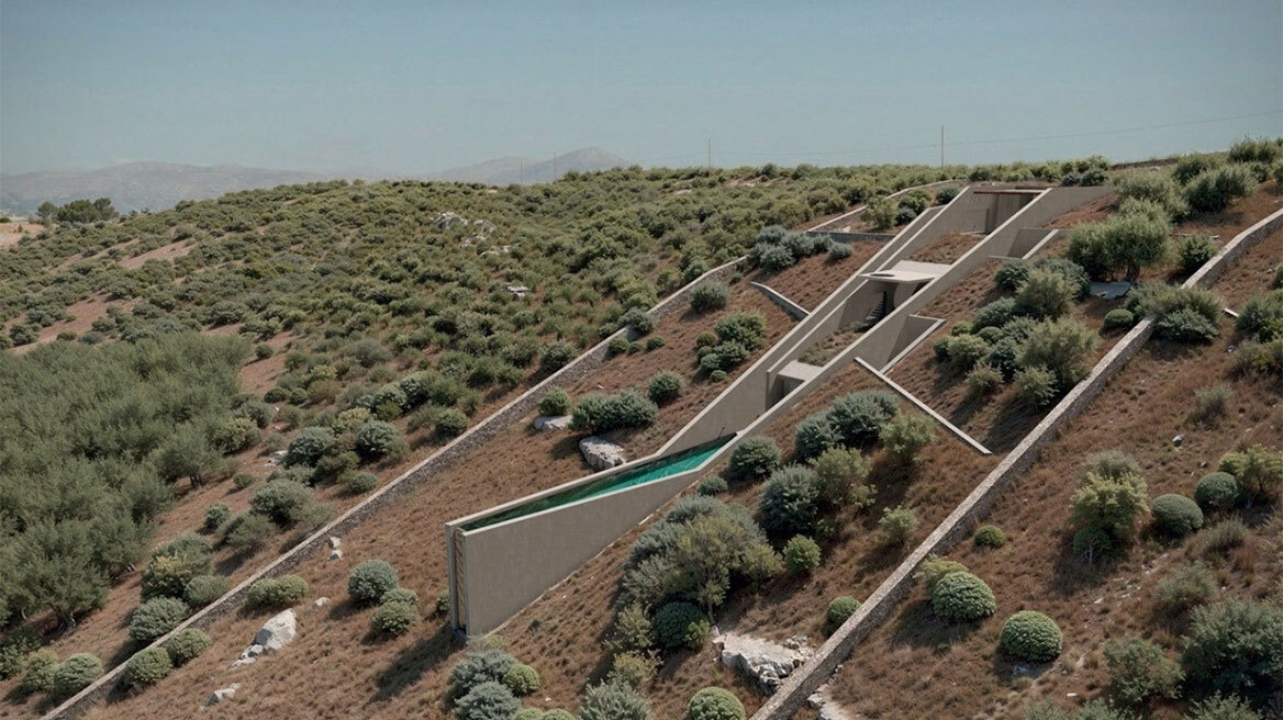 N’arrow Project: Ένα βέλος στην Κρήτη – Δείτε την εντυπωσιακή κατοικία με την πρωτοποριακή σχεδίαση