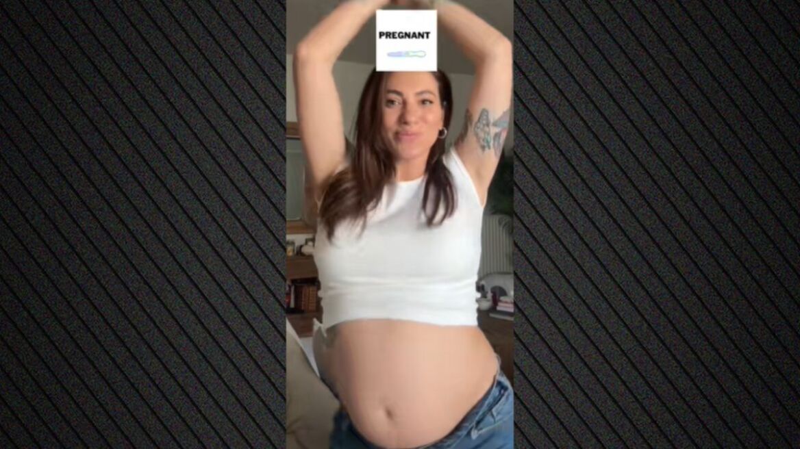 Βίντεο: Ο ξέφρενος χορός της Ευρυδίκης Βαλαβάνη στο Tik Tok μετά την ανακοίνωση της εγκυμοσύνης της