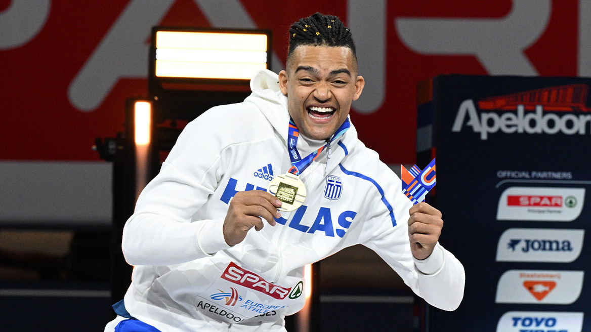 Πρωταθλητής Ευρώπης στο επί κοντώ ο Καραλής - «Είχα μάτι, μου γλίστρησε το κοντάρι αλλά πήραμε το χρυσό»  - Δείτε την απονομή 