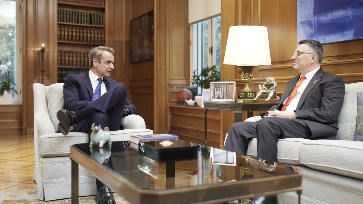 Μητσοτάκης - Σάαρ συζήτησαν για την ανάπτυξη της στρατηγικής εταιρικής σχέσης Ελλάδας και Ισραήλ