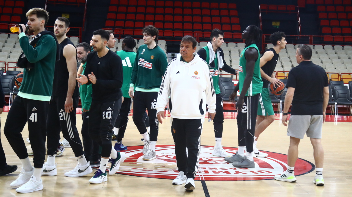 Παναθηναϊκός: Προπονήθηκε στο ΣΕΦ πριν το ντέρμπι της Euroleague με τον Ολυμπιακό - Φωτογραφίες 